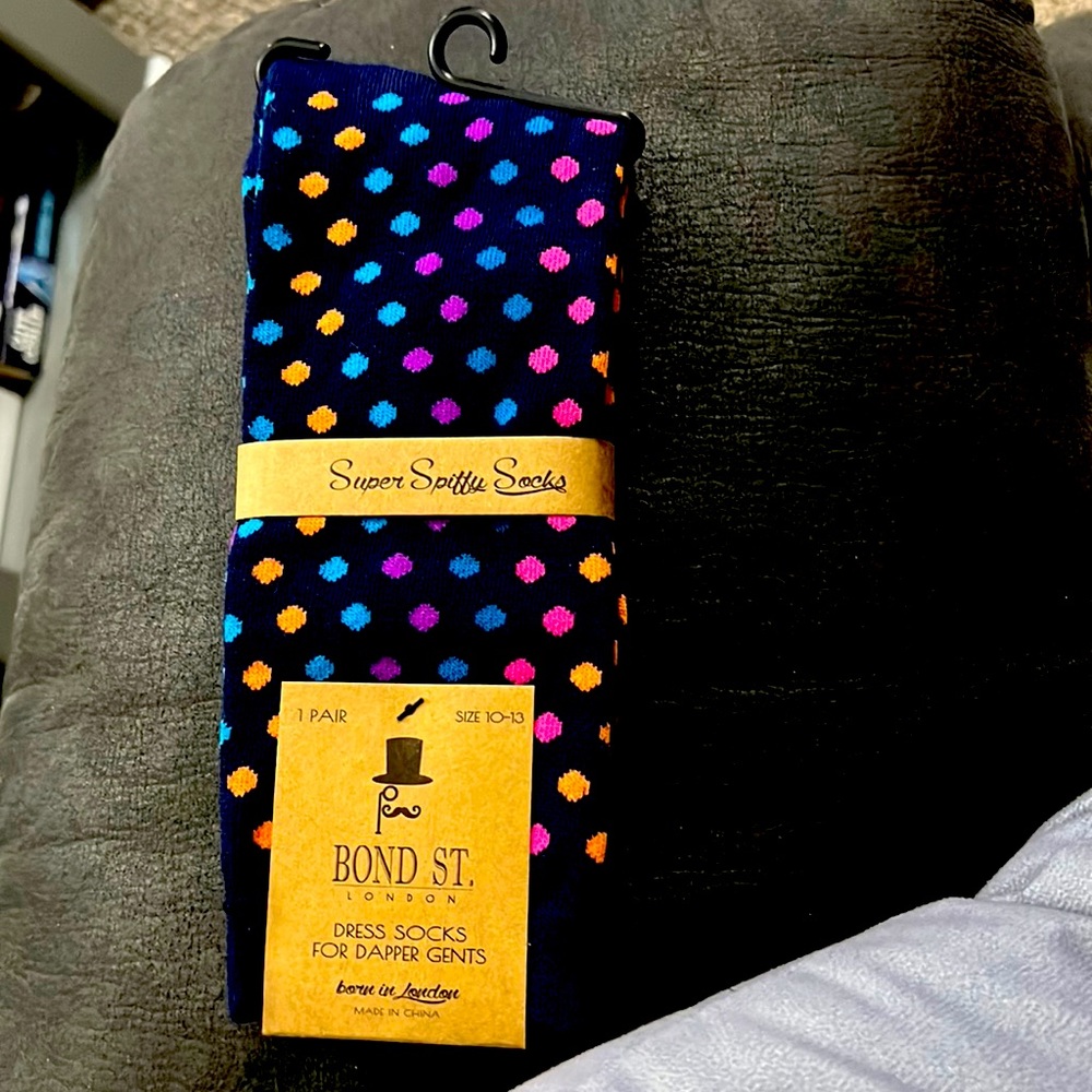 Dress socks Bond St. London NEW